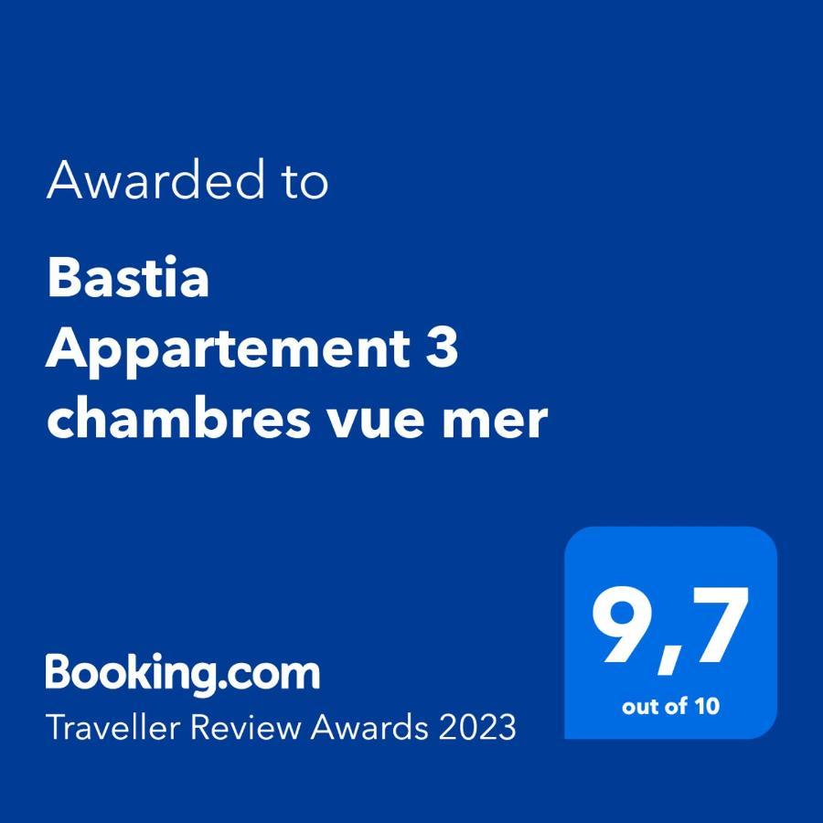 Bastia Appartement 3 Chambres Vue Mer מראה חיצוני תמונה